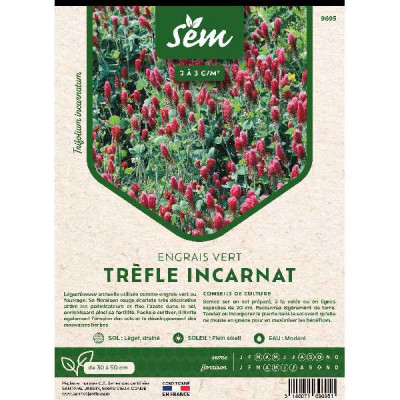 SAC TREFLE INCARNAT