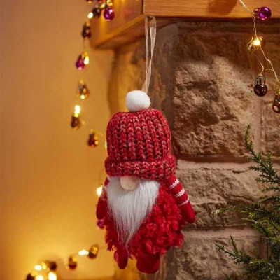 RED BOBBLE GONK PENDANT SMART GARDEN