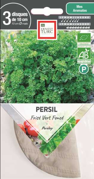 PERSIL FRISE VERT FONCE  P TURC