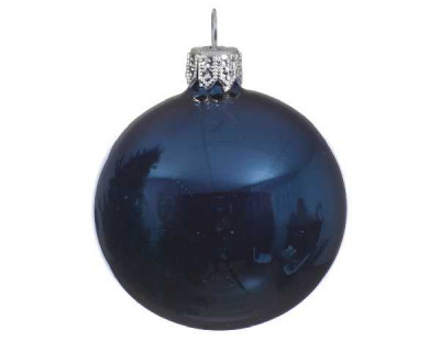BOULE VERRE BRILLANT bleu nuit  Inconnu