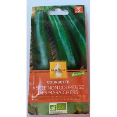 COURGETTE BIO VERTE NON COUREUSE DE  Code prix 2 La Semeuse