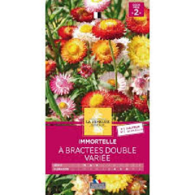 IMMORTELLE A BRACTEES DOUBLE VAR  Code prix 2 La Semeuse