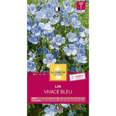 LIN VIVACE BLEU  Code prix 1 La Semeuse