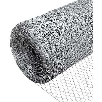 MAILLE GALVANISEE HEXAGONALE  25 mm 0.5x3m Jany