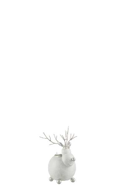 PHPH RENNE MET BLANC/ARG (11X9X14CM   Jolipa