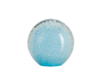 PRESSE PAP BULLE VER BLEU CL S (9X9   Jolipa
