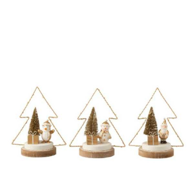 SAPIN+LED NOEL BS BL/OR/N ASS3 (21.   Jolipa