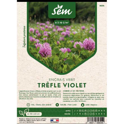 SAC TREFLE VIOLET