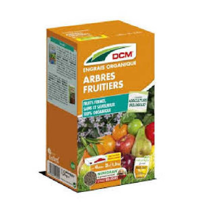 ENGRAIS ORGANIQUE ARBRES FRUITIERS  Boite DCM