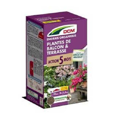 ENGRAIS PLANTES DE BALCON ET TERRAS  Boite DCM