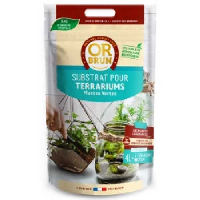 SUBSTRAT TERRARIUMS   Or Brun