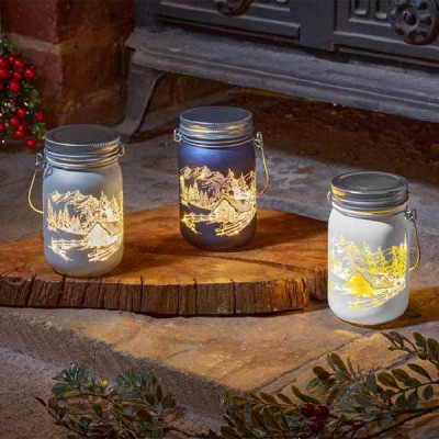 FIREFLY JAR LANTERN MIXED CASE SMART GARDEN