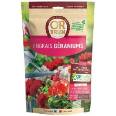 ENGRAIS GERANIUM   Or Brun