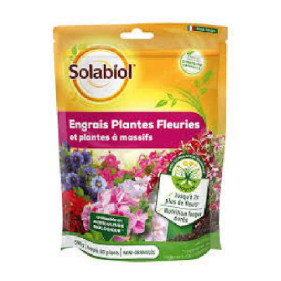 ENGRAIS GERANIUM ET PLANTES FLEURIE   Solabiol