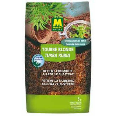 TOURBE BLONDE  Sac MASSO
