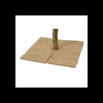 2 CARRE CHANVRE + JUTE   Jany