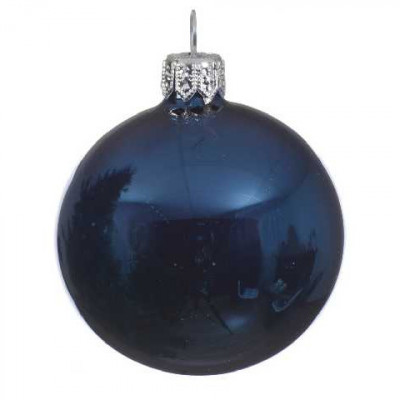 BOULE VERRE BRILLANT bleu nuit  Inconnu