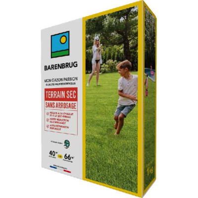 TERRAIN SEC SANS ARROSAGE   BARENBRUG