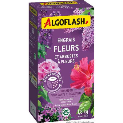 ENGRAIS FLEURS ET ARBUSTES A FLEURS ACTION PROLONGEE Algo Compo