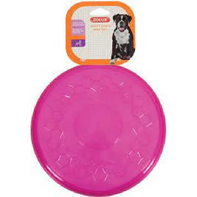 JOUET FRISBEE POP FRAMBOISE   ZOLUX