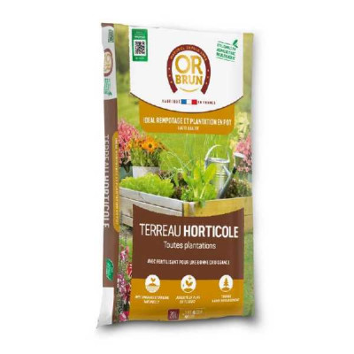 TERREAU HORTICOLE OR BRUN   Or Brun