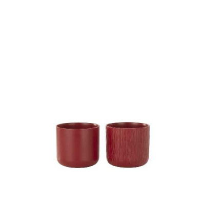 CACHE POT GEN CER ROUGE