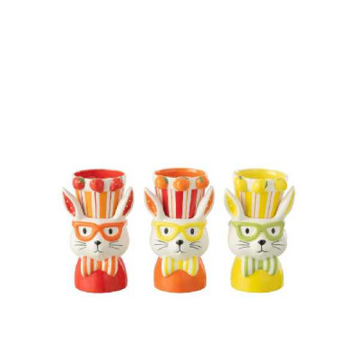 CACHE POT 2PART LAPIN