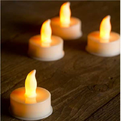 FLAMELESS LED T-LIGHT 6 PACK  SMART GARDEN