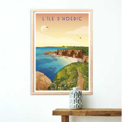AFFICHE  Hoedic HORTENSE