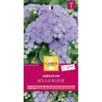 AGERATUM BOULE BLEUE  Code prix 1 La Semeuse
