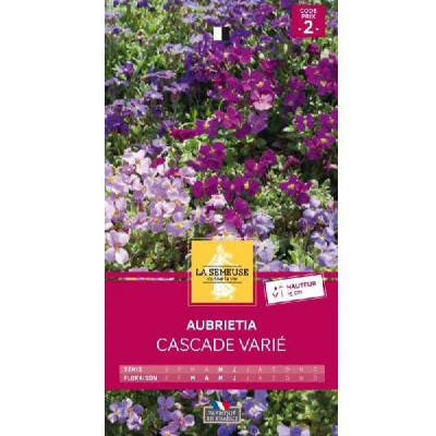 AUBRIETIA CASCADE VARIE  Code prix 2 La Semeuse