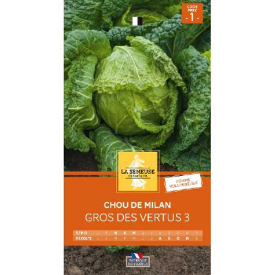 CHOU DE MILAN GROS DES VERTUS  3  Code prix 1 La Semeuse