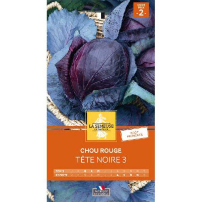 CHOU ROUGE TETE NOIRE 3  Code prix 2 La Semeuse