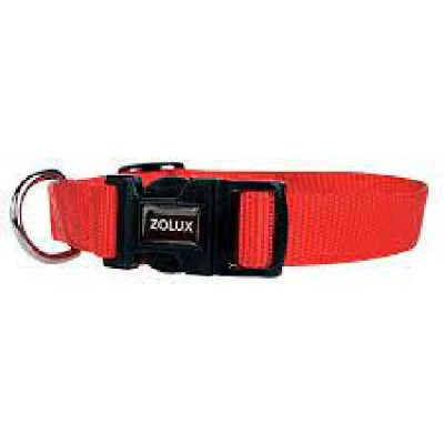 COLLIER NYLON 40/50 CM ROUGE   ZOLUX
