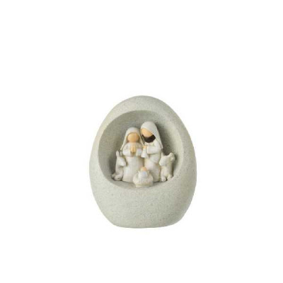 CRECHE PIERRE RES GRIS SMALL (10X7X   Jolipa