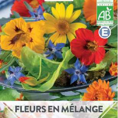 FLEURS EN MELANGE COMESTIBLES BIO  E TURC