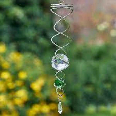 GREEN SPINNING DOUBLE HELIX   SMART GARDEN