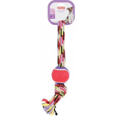 JOUET CORD TENNIS POIGNEE 40 CM   ZOLUX