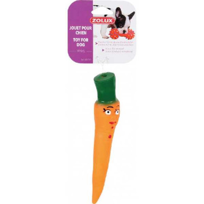 JOUET CAROTTE VINYL 21 CM   ZOLUX