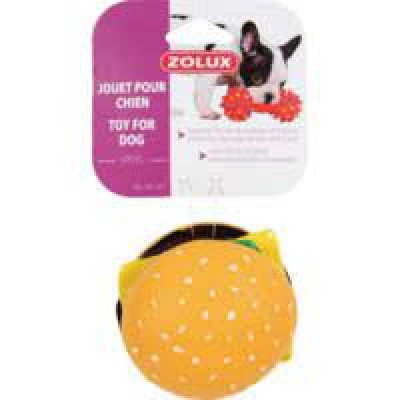 JOUET HAMBURGER VINYL 8 CM   ZOLUX
