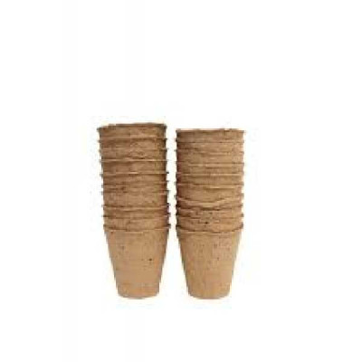 LOT DE 20 GODETS BIODEGRADABLES  Rond Jany