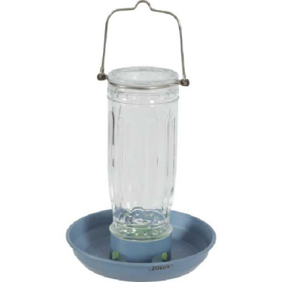 MANGEOIRE VERRE bleu orage  ZOLUX