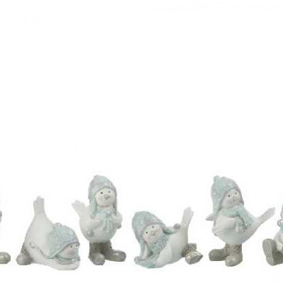 OISEAU HIV RES BL/BLEU CL ASS6 (9X6   Jolipa