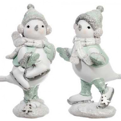 OISEAU ICE RES BL/BLE CIEL L 14X8X2   Jolipa