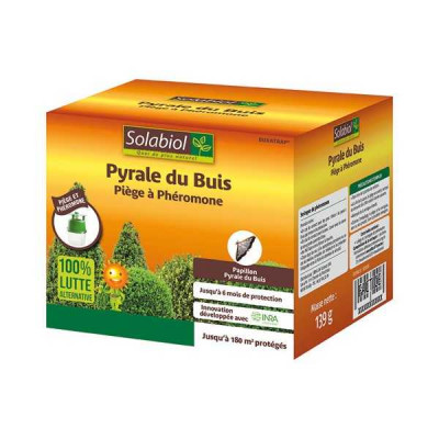 PIEGE PYRALE DU BUIS  Etui 1 piege + 2 seringues Solabiol