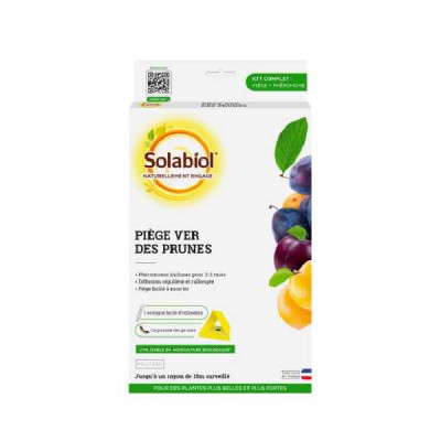PIEGE PHEROMONE PRUNES  Etui 1 piege+ 1 seringue Sol