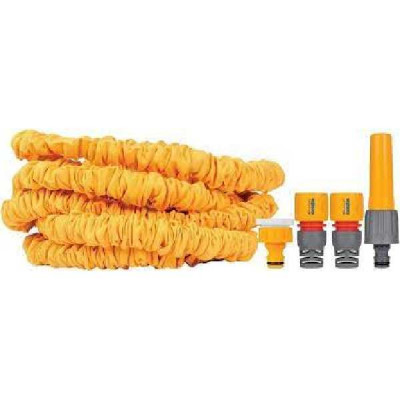 TUYAU EXTENSIBLE SUPERHOZE 2 raccords aquastop 1 lance d arros 7.