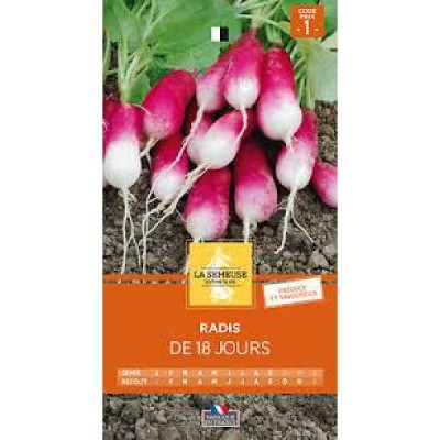 RADIS DE 18 JOURS  Code prix 1 La Semeuse