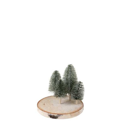 RONDELLE DECO SAPIN EC NAT S (28.5X   Jolipa