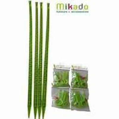 TUTEUR MIKADO 180 CM ANIS + ATTACHES MVI